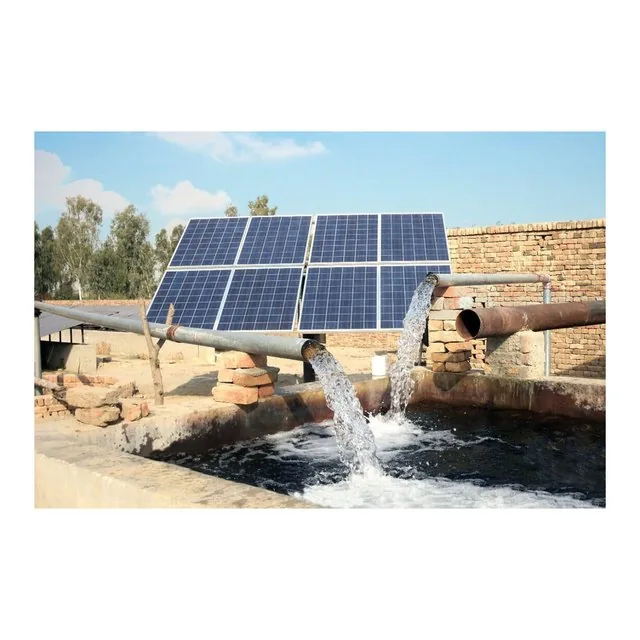 Panel solar para sistema de bombeo