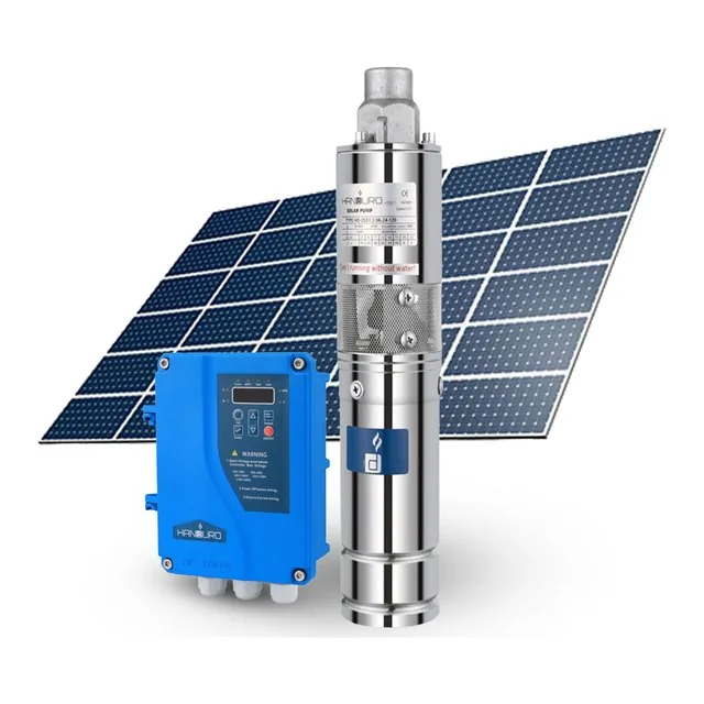Bomba sumergible solar 4" (bomba + motor)