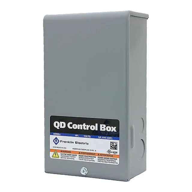 Caja de control Franklin Electric (monofásica)