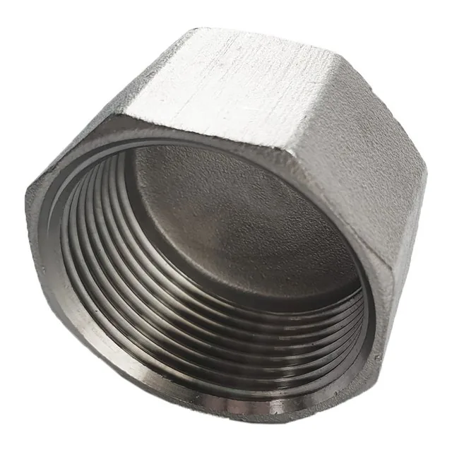 Tapón capa roscado inoxidable 304 (150 lb)