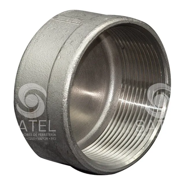 Tapón capa roscado inoxidable 316 3000 lb
